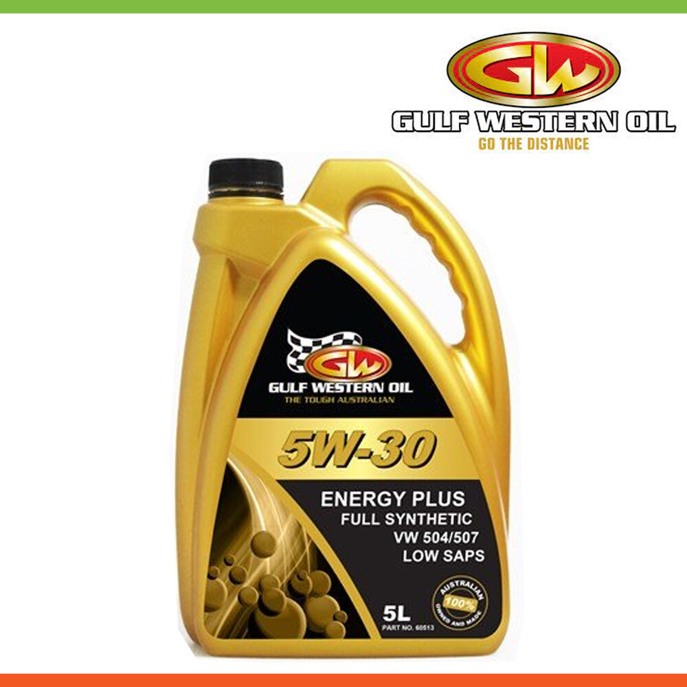 New * GULF WESTERN * ENERGY PLUS 5W-30 Full Synthetic Engine Oil – 5LTR