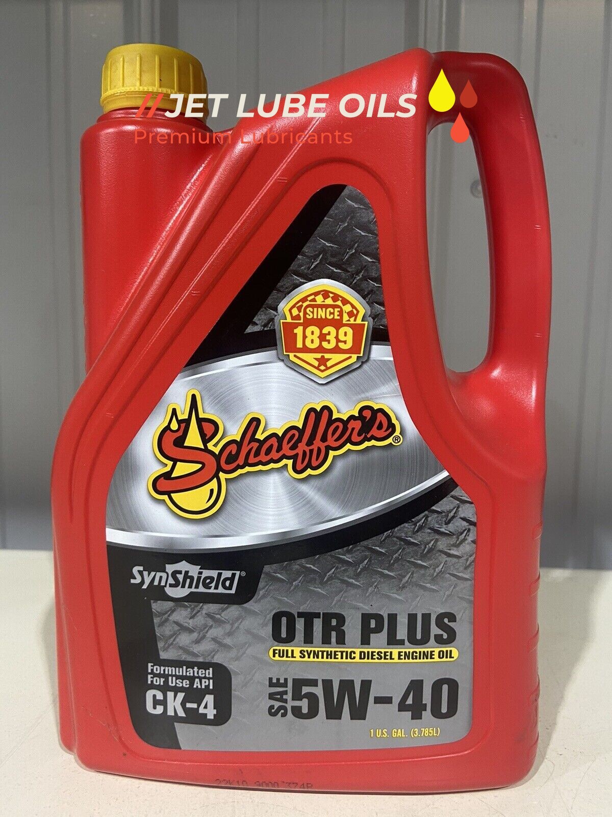 Schaeffer’s 9000 5W-40 OTR Plus Diesel Engine Oil Gallon