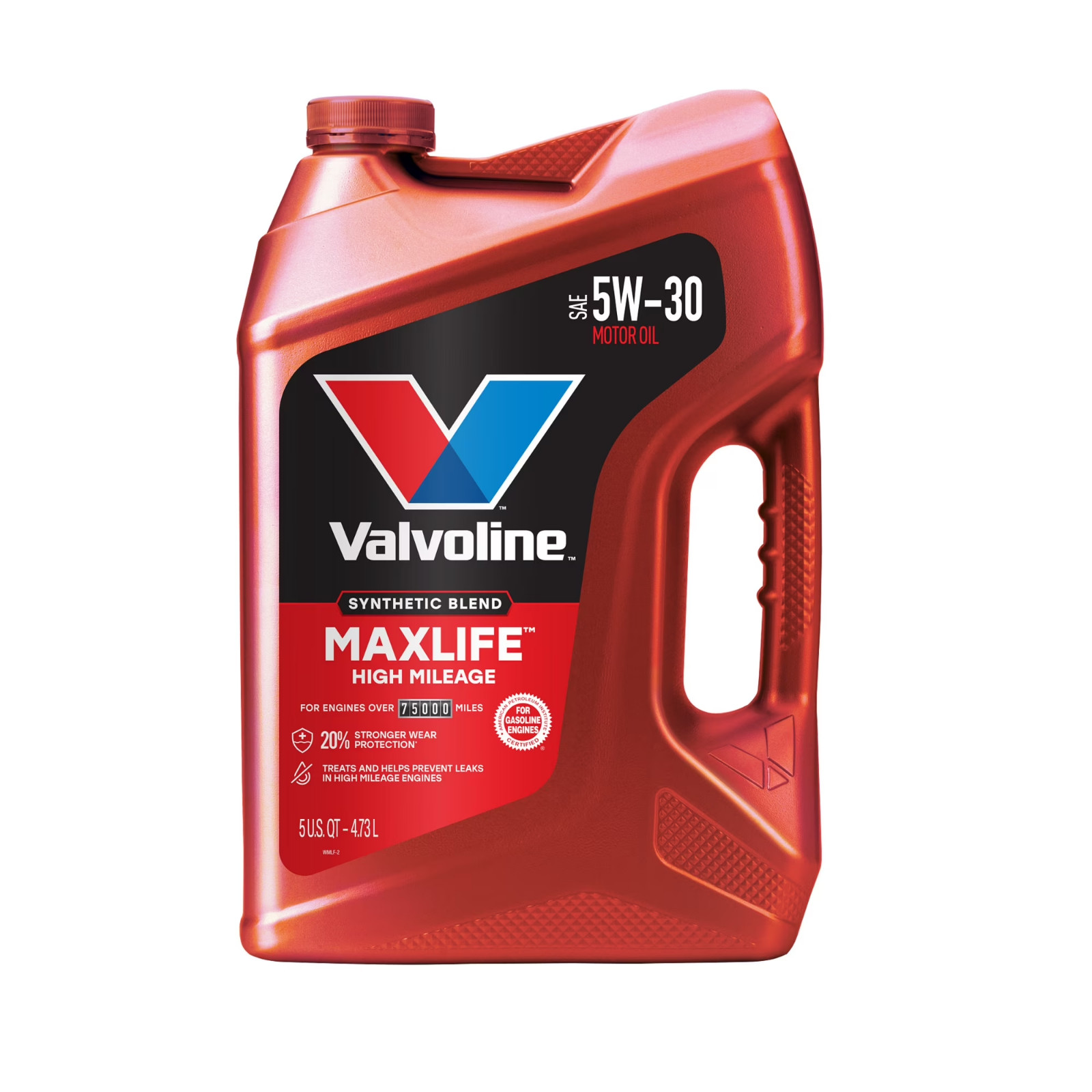 NEW 2 pack Valvoline MaxLife High Mileage 5W-30 Synthetic Blend Motor Oil 5 Qt