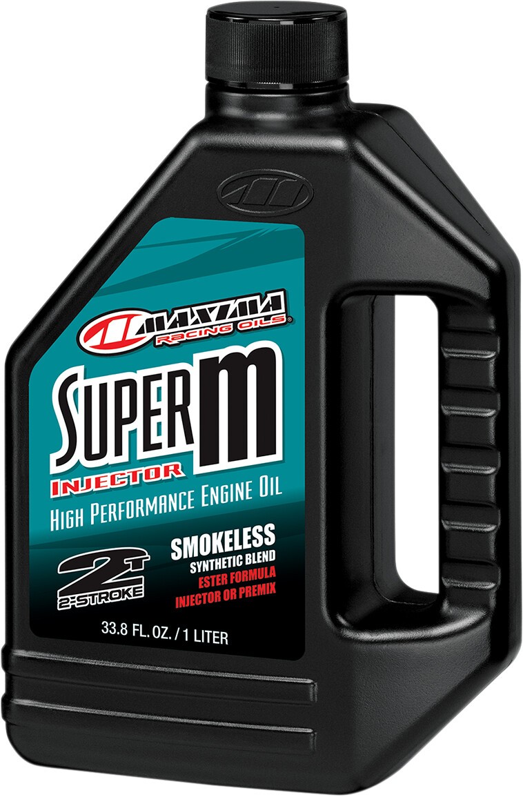 Maxima Super M Injector Oil 1L Semi-Synthetic 2-Stroke Engine Oil