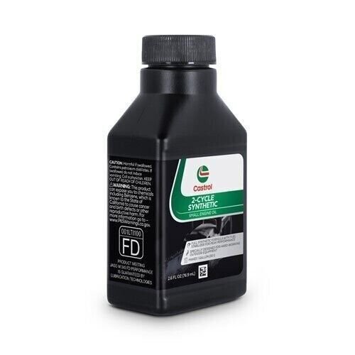 Castrol 215304 2 Cycle Full Synthetic Oil – With Fuel Stabilizer – Case of 24