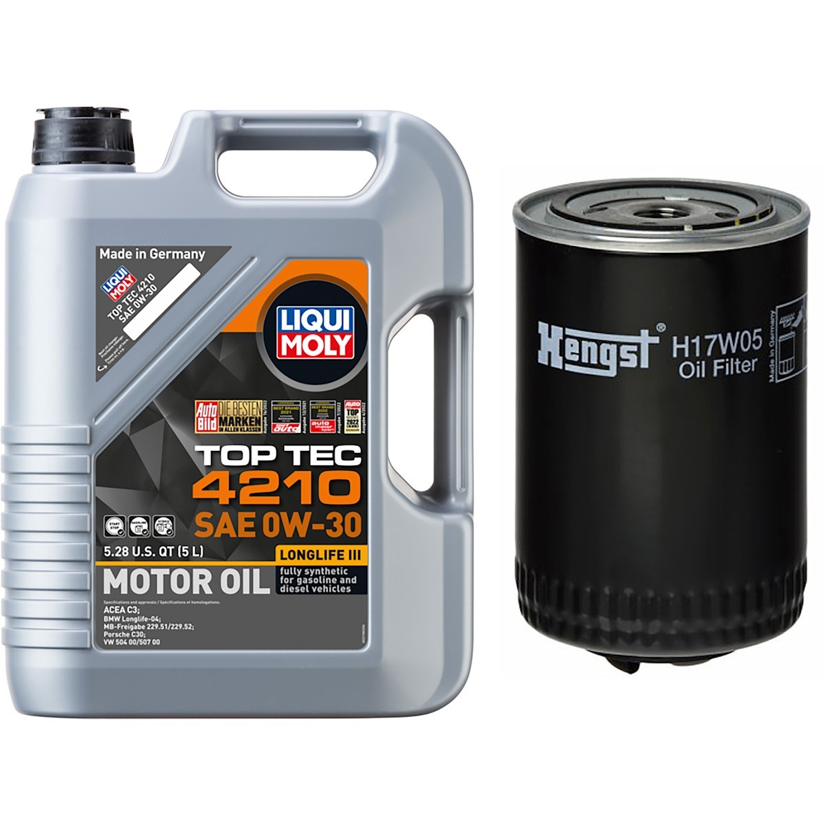 KIT-041024-250 Hengst Oil Filter for VW Volkswagen Passat 1996-1997