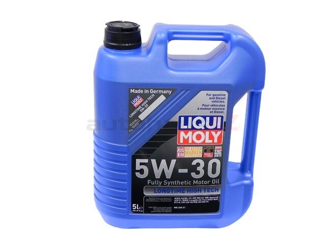 LIQUI MOLY LONGTIME HIGH TECH Engine Oil 2039 Mercedes Benz E320 BMW X5 E350 VW
