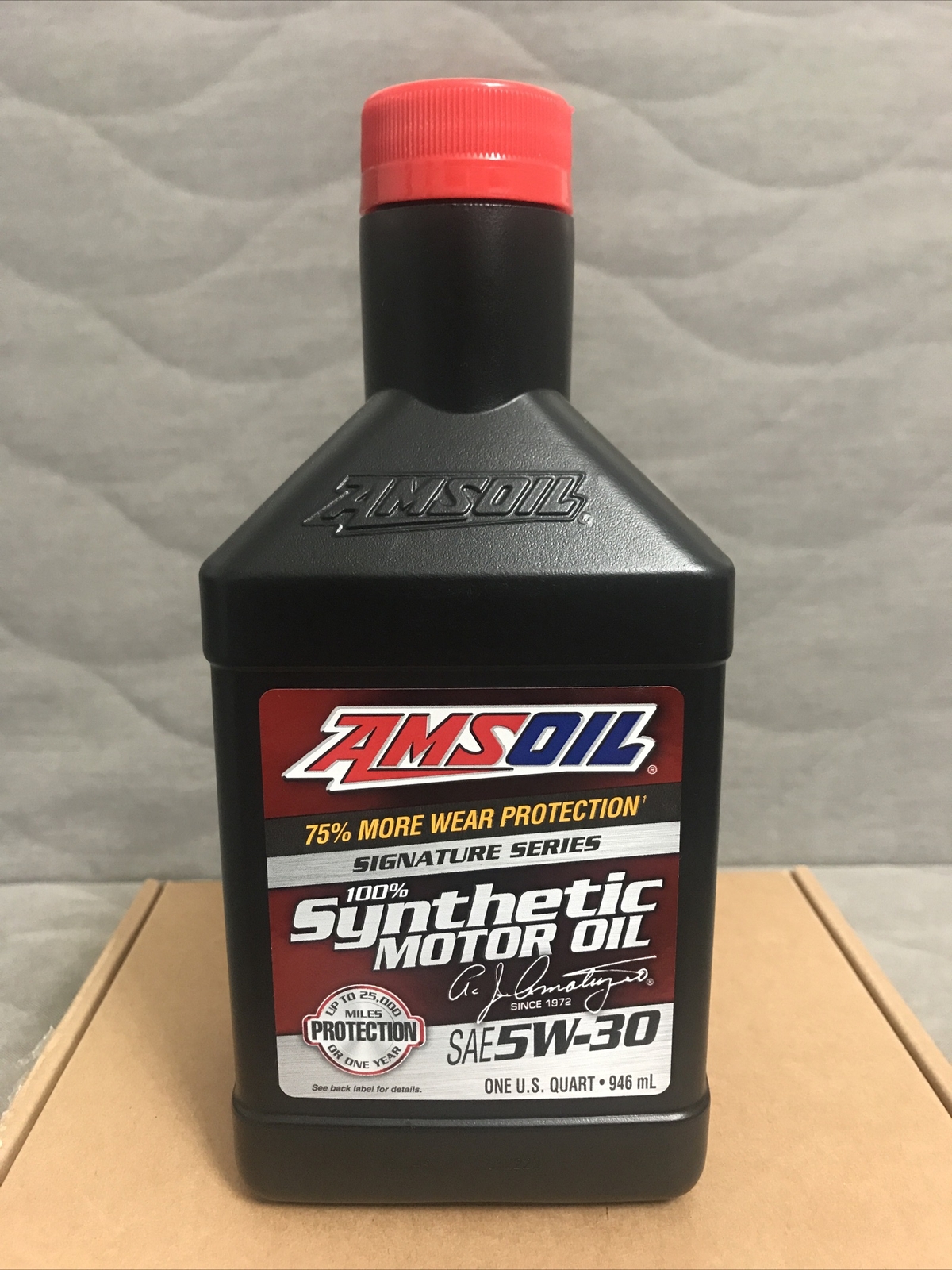 AMSOIL Signature Series 5W-30 Synthetic Motor Oil – 1 US Quart – 946 ml