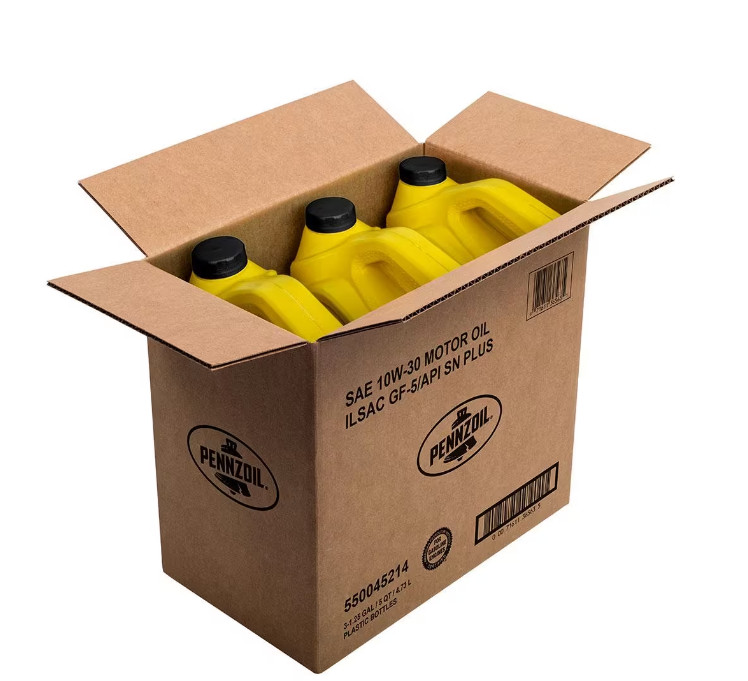 Pennzoil SAE 10W-30 Motor Oil – 5 Qt. – High-Quality Engine Lubricant NEW