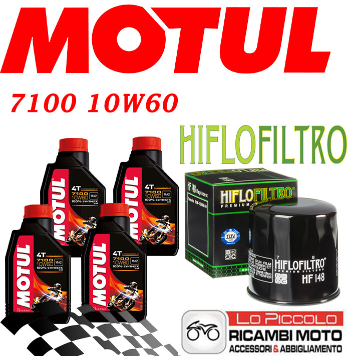 TGB Blade 400 CUTTING KIT 4 LT MOTUL 7100 10W60 + OIL FILTER