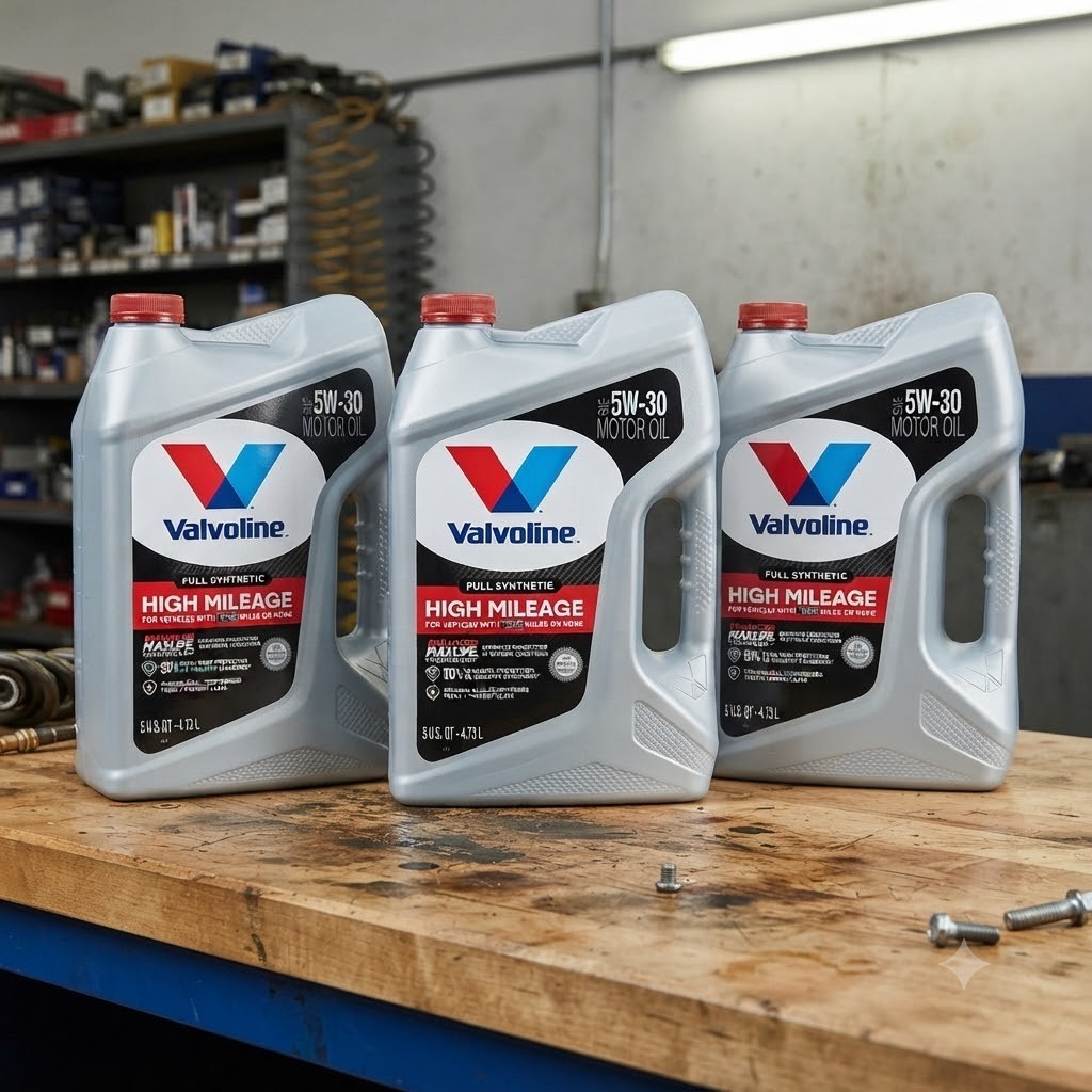 3 PACK- VALVOLINE 881169 MaxLife Full Synthetic High Mileage SAE 5W-30; 5 Qt