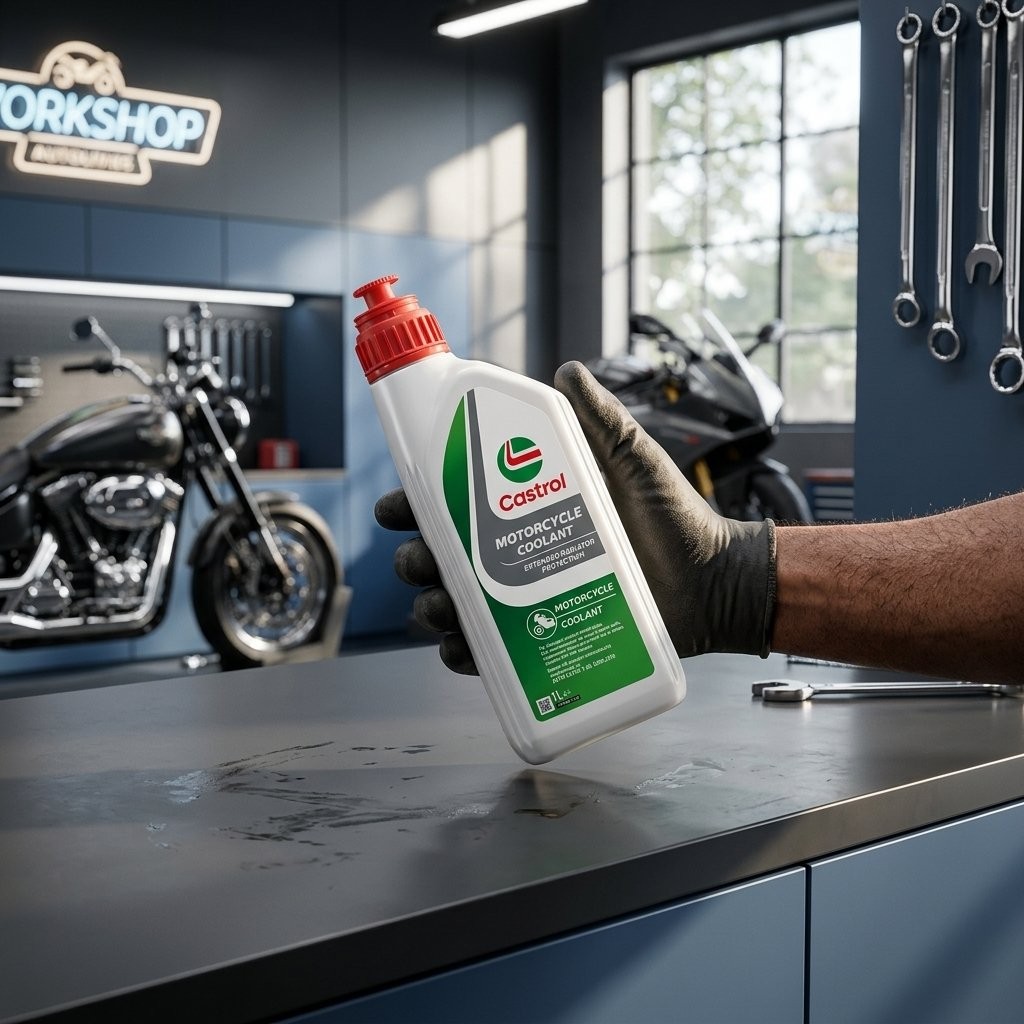 Castrol Motorcycle Coolant Radiator 1L Mineral Engine Oil Motorcycle Lubricant
