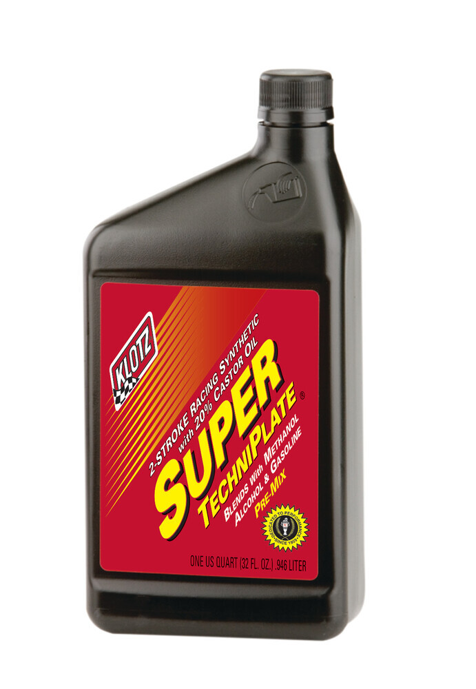 KLOTZ Super Techniplate Racing Synthetic 2T 2-Stroke Pre-Mix Engine Oil 1Qt