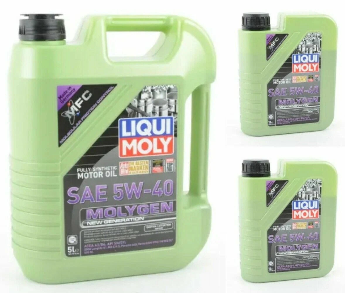 Liqui Moly MOLYGEN 5W-40 – 7L Total (Fully Synthetic Motor Oil)