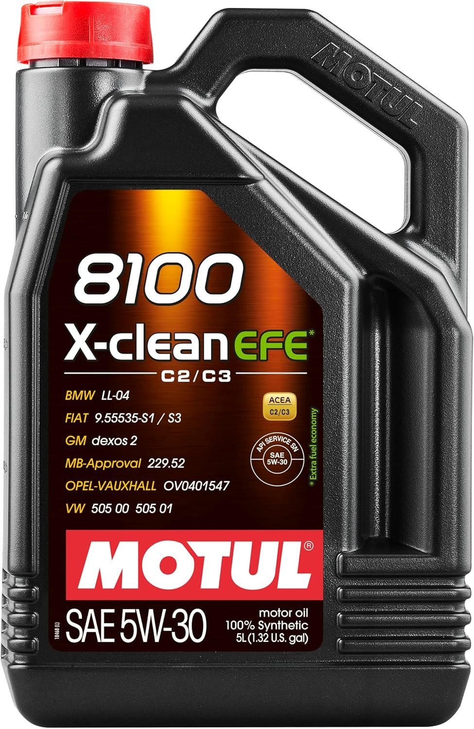 8100 X-clean EFE 5W-30 Full Synthetic Motor Oil | Fuel Economy Formula, Helps…