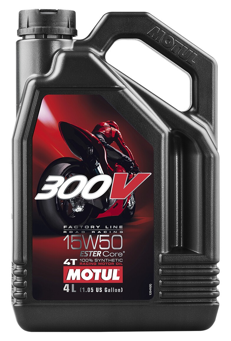 Motul 300V Full Synthetic Motor Oil 15W-50 4L 4-Stroke