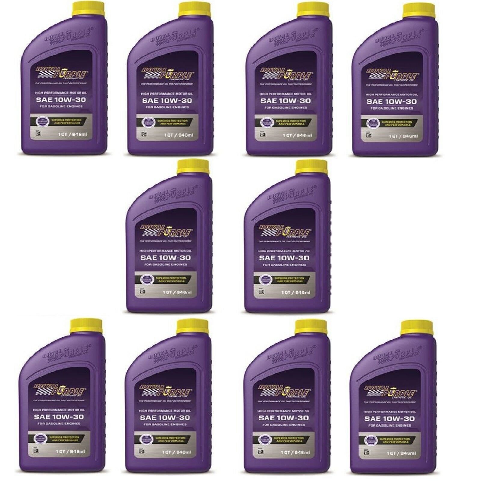 Royal Purple Heavy Duty SAE 10W-30 Synthetic Motor Oil 1 QT – 1 Quart 01130