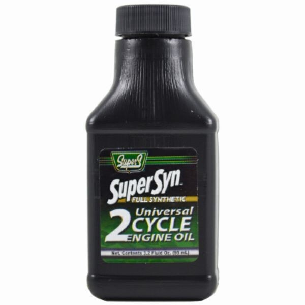 Super S SUS18-32 3.2 oz Bottle of SuperSyn Full Synthetic 2-Cycle Engine Oil