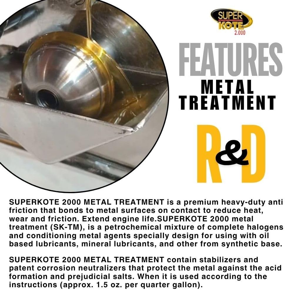 1 Gallon Heavy-Duty Engine Treatment: Lowers Temperatures & Boosts Horsepower