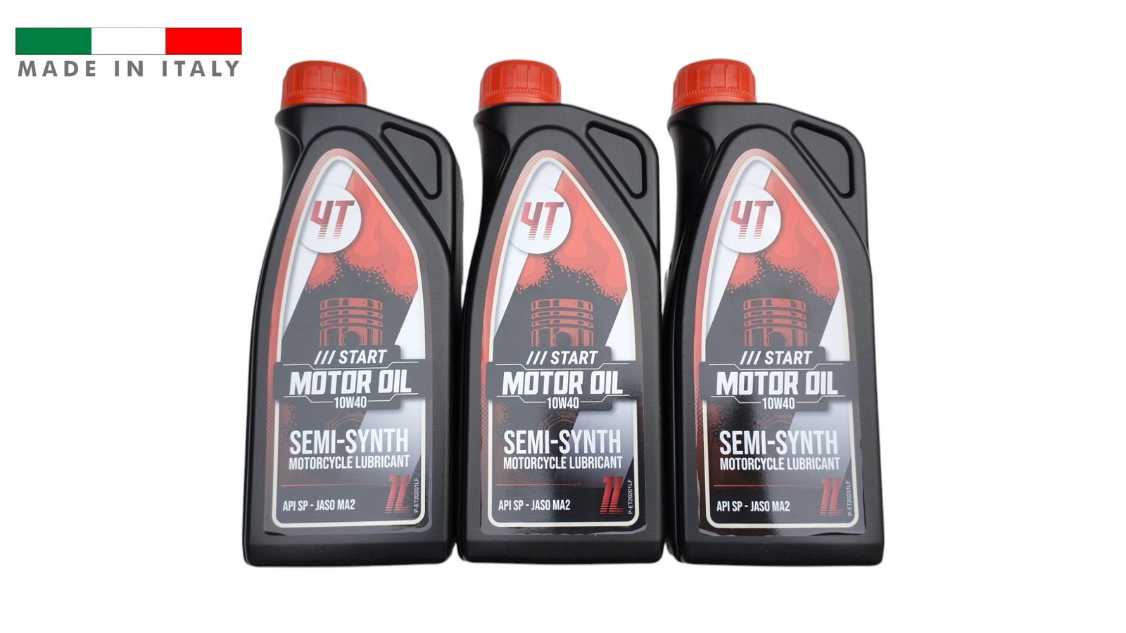 3 Litre Engine Oil 10w40 START Semi-Synthetic Motorcycle Scooter 4-Stroke 10-40 10 40