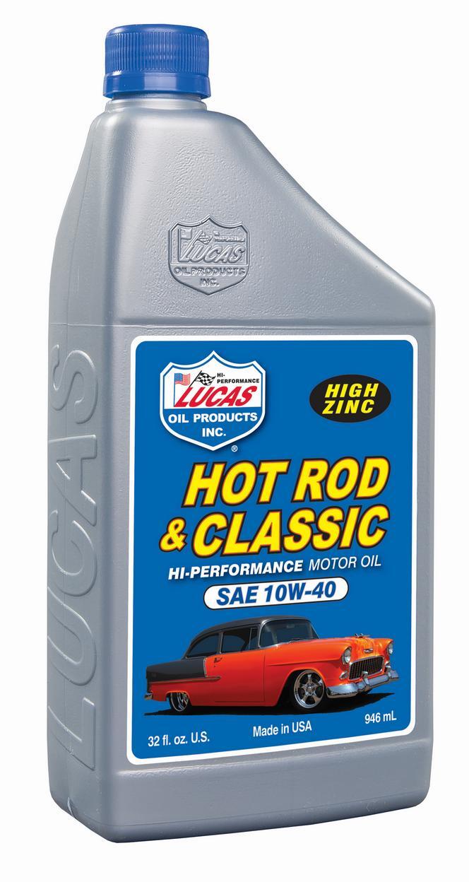 Lucas Oil Products 10688 Hot Rod & Classic Car HP Motor Oil SAE 10W-40