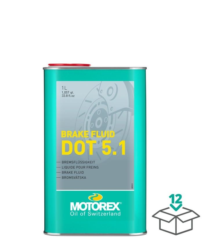 MOTOREX BRAKE FLUID DOT 5.1, 1 LITER
