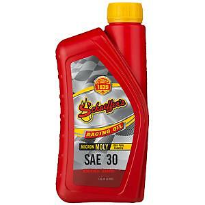 Schaeffer’s Racing Oil 110 Micron Moly 30w High Zinc 1 Quart