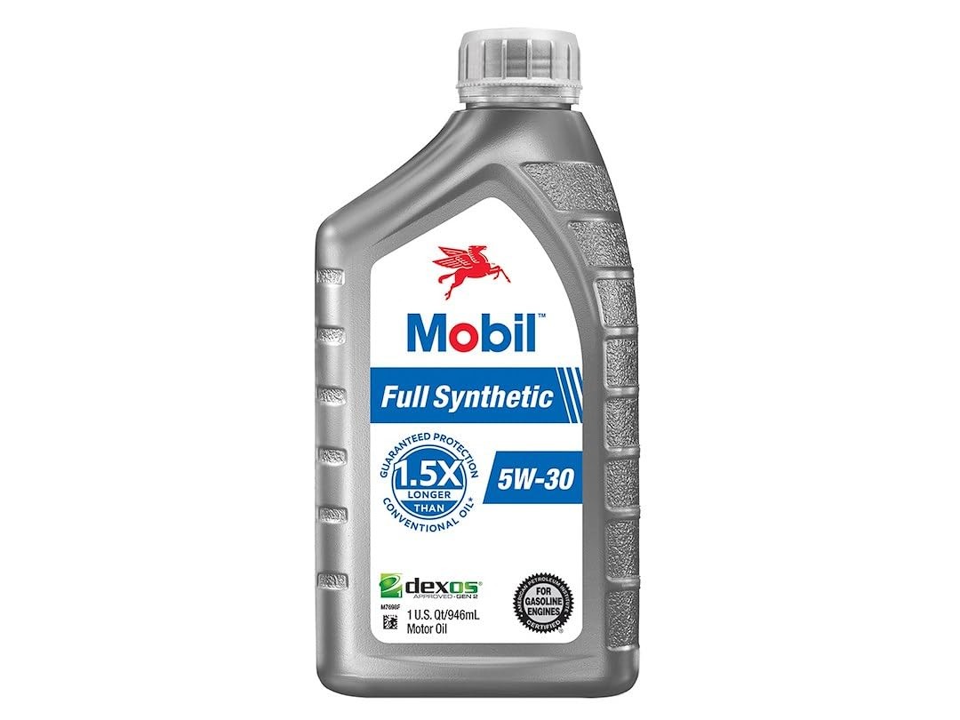 Mobil Full Synthetic Motor Oil 5W-30, 1 Quart