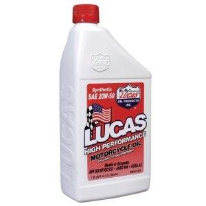 Lucas Oil High Performance Synthetic Oil – 0W50 – 1qt. Motorcycle ATV/UTV PWC
