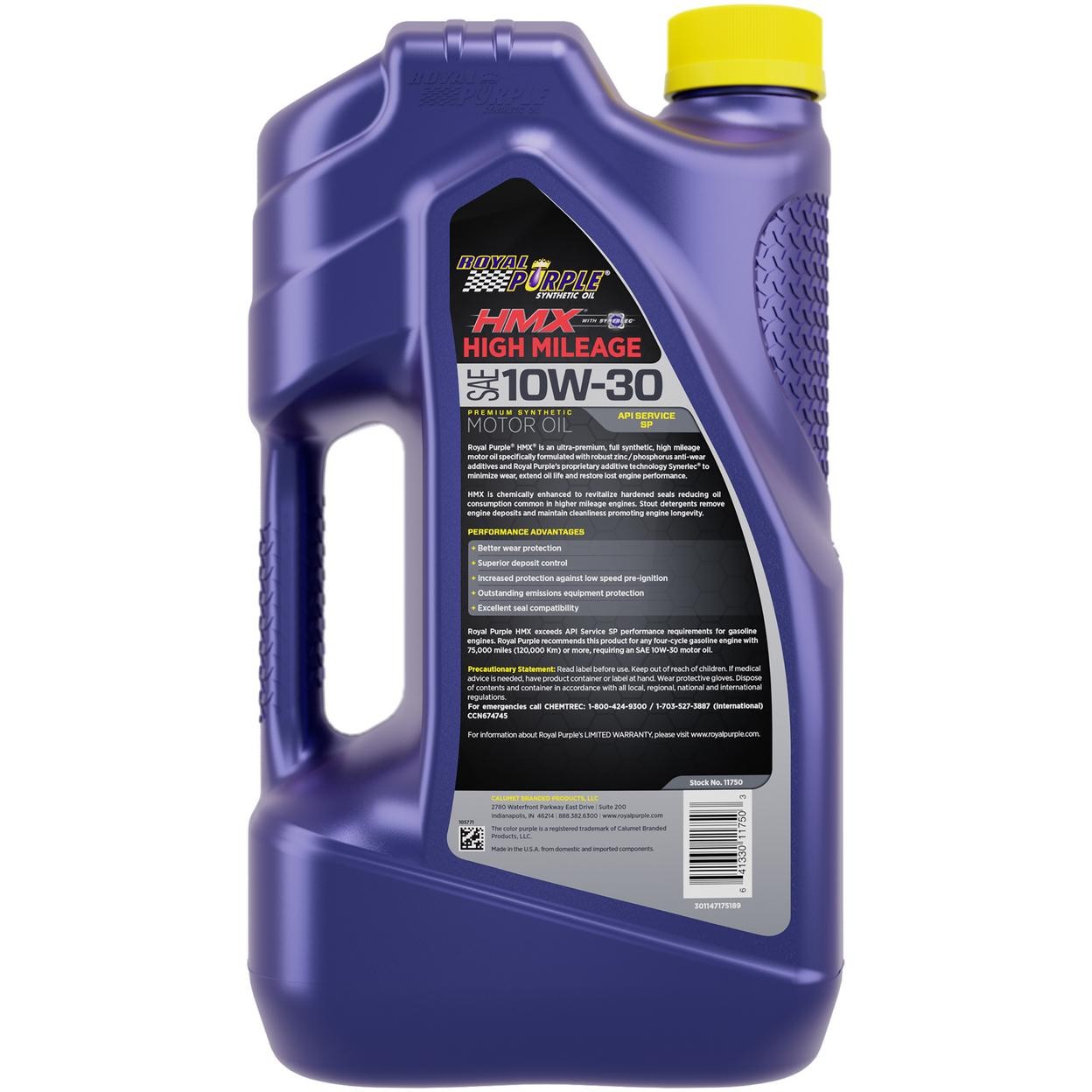 Royal Purple Royal Purple HMX SAE 10W-30 High-Mileage Synthetic Motor Oil 11750