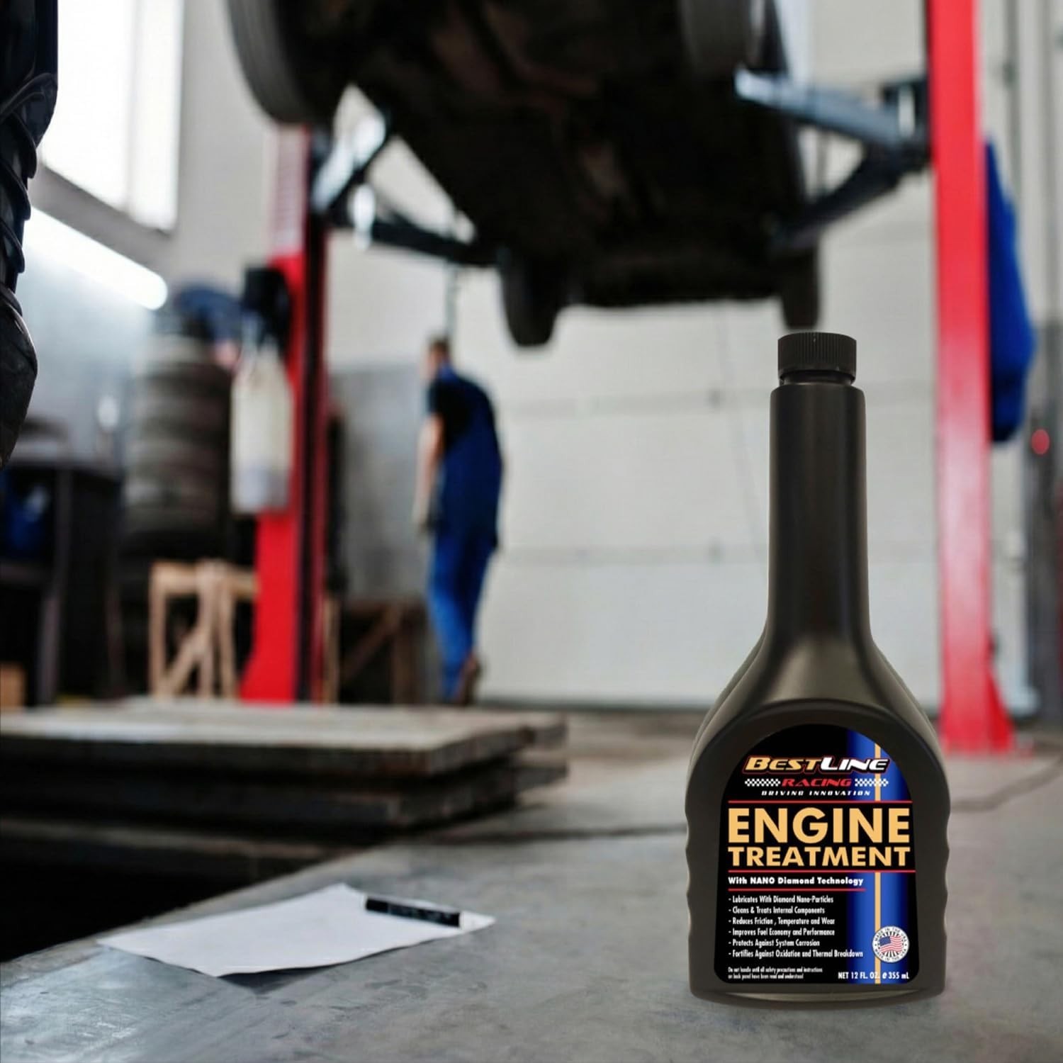 Diamond Nano Lube Engine Oil Additive Reduces Friction 60% Gas & Diesel Engines