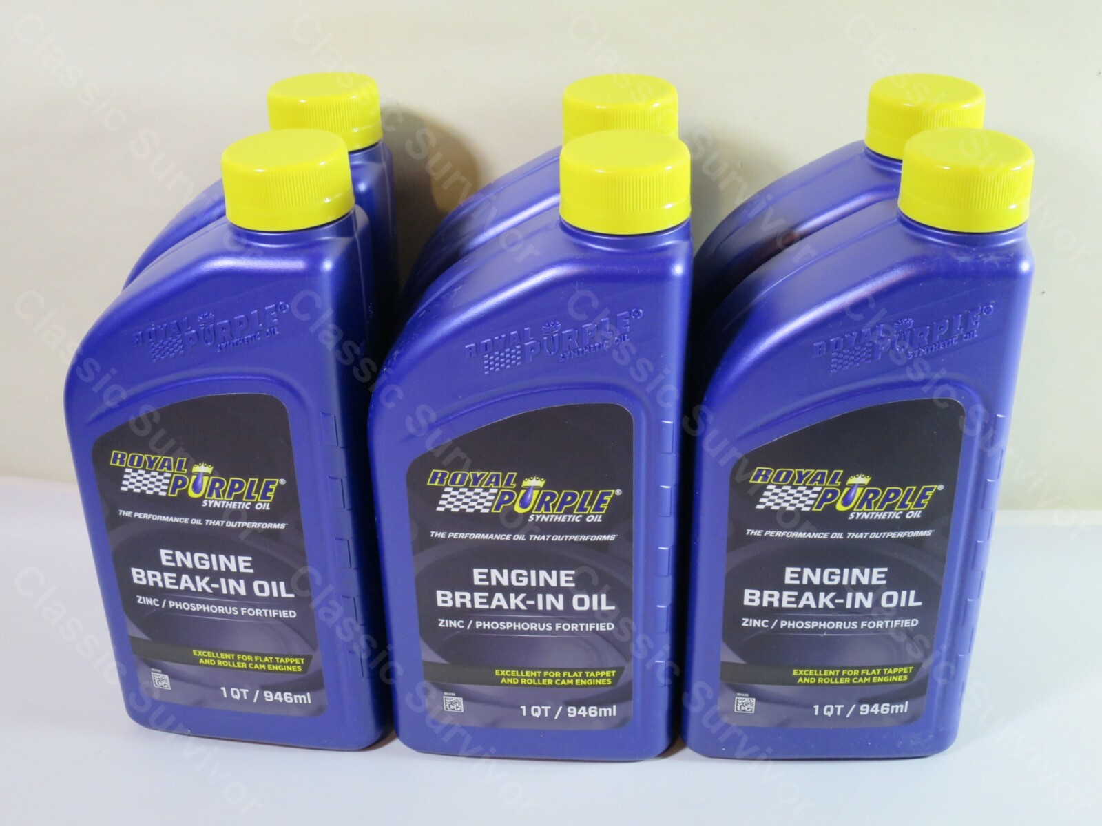 Royal Purple 11487 Engine Break In Oil 10W30 Pack of 6 Quarts