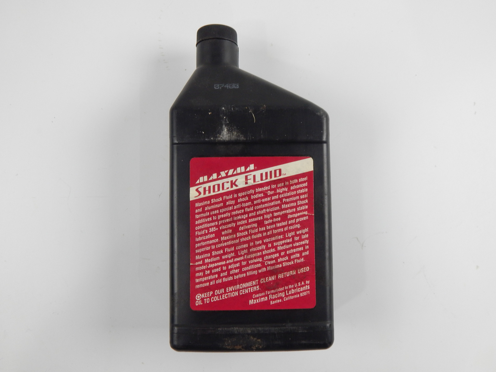 MAXIMA HI PERFORMANCE SHOCK FLUID RACING FADE FREE FORMULA LIGHT 3w-sus-vi 1 LT