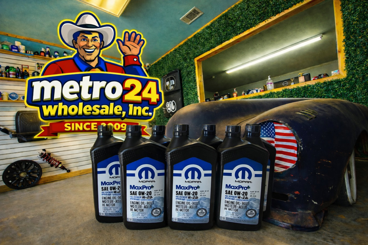 (7) GENUINE Engine Oil Mopar 68523994AA- same as dealer