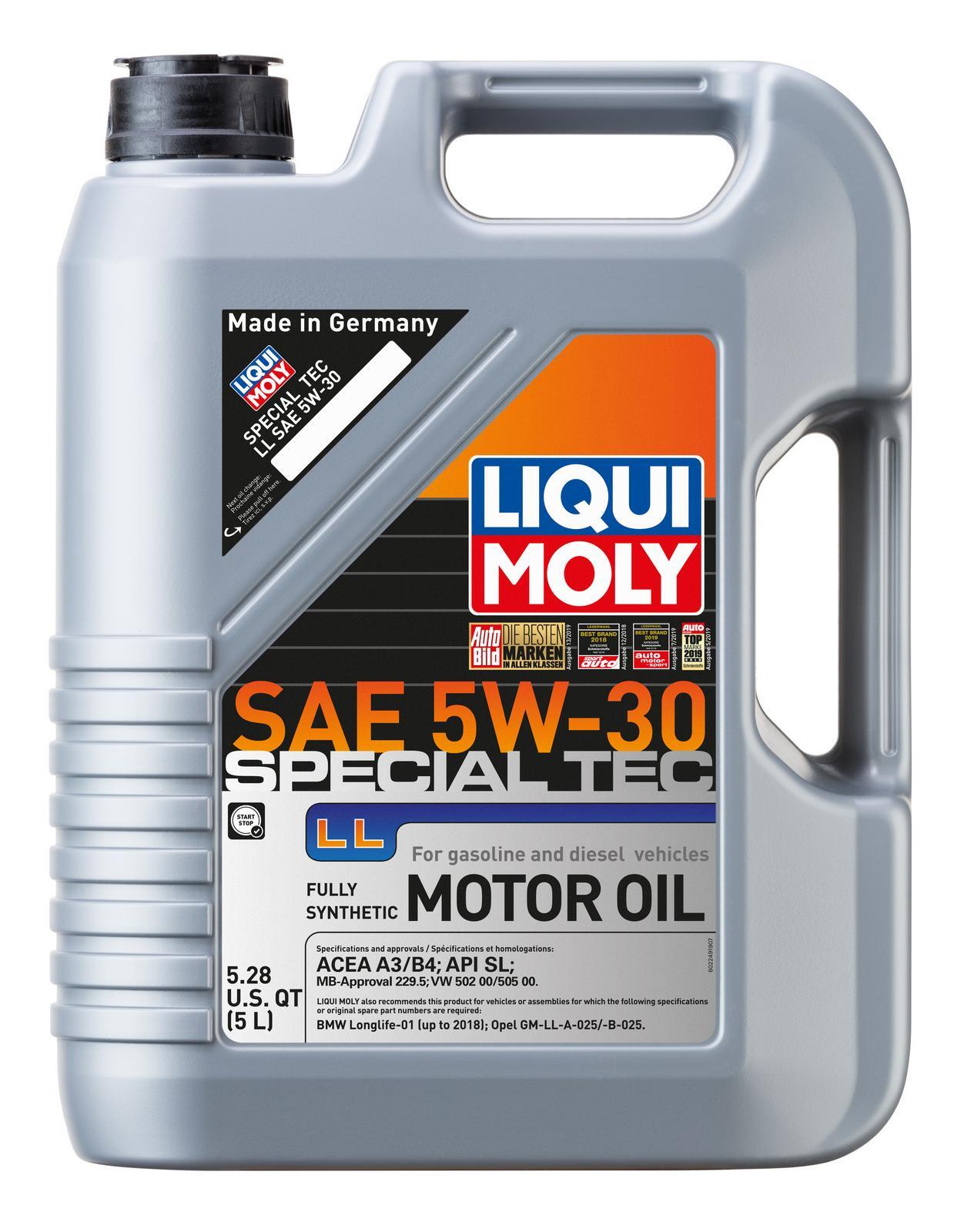 LIQUI MOLY Engine Oil – Special Tec LL SAE 5W-30