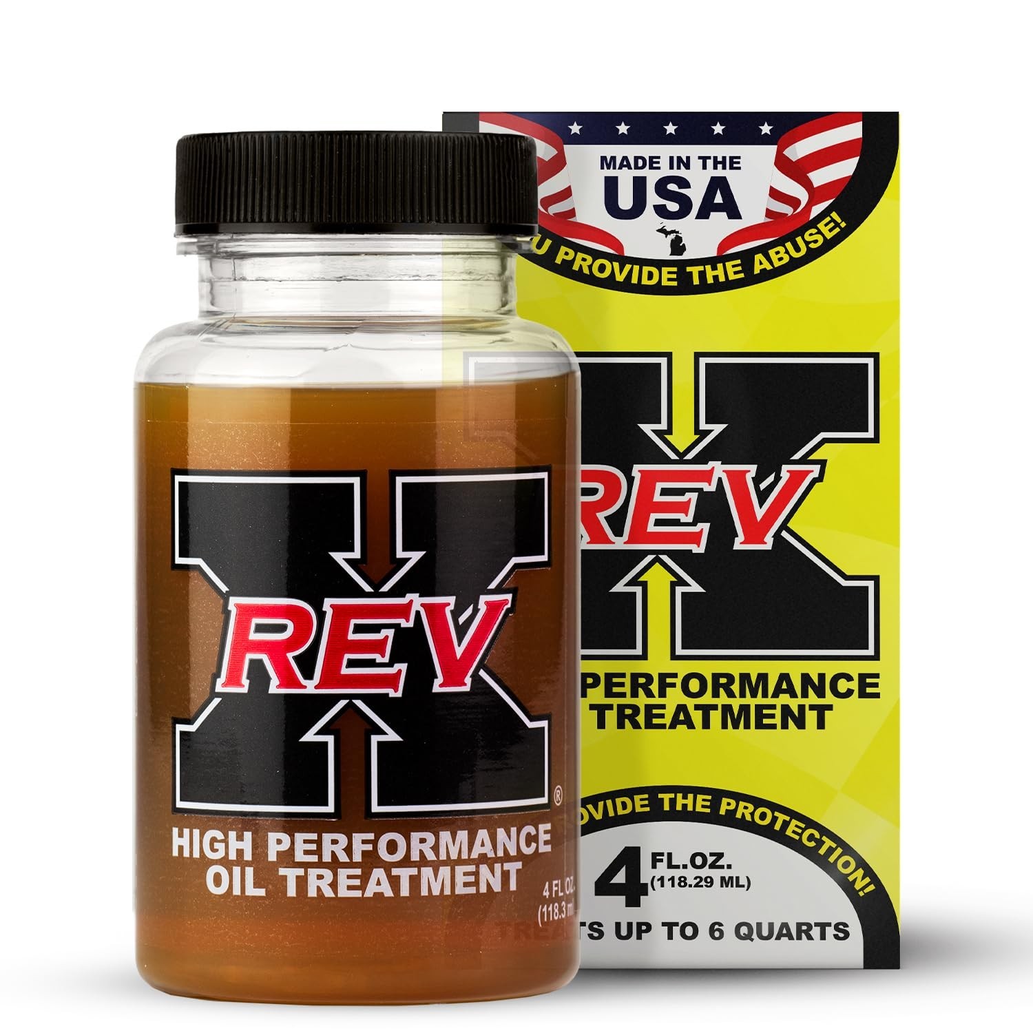 High Performance Oil Additive – 4 oz. (Pack of 4) for Engine Efficiency & Protec