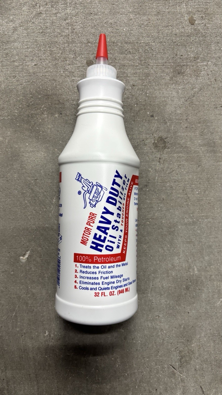 Heavy Duty Oil Stabilizer 32 fl oz Multi-Purpose Petroleum Additive for Engines
