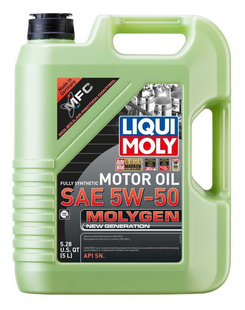 Engine Oil-Molygen New Generation 5W-50, 5 Liter Liqui-Moly 20310