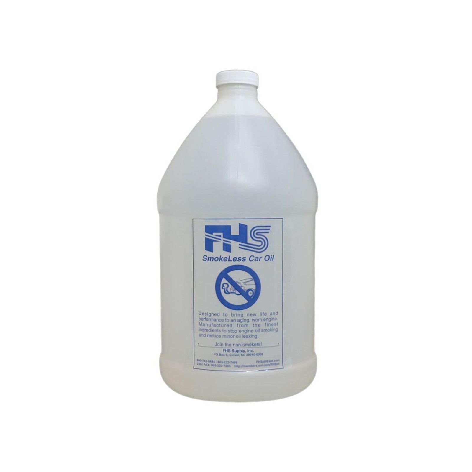 FHS Full-Synthetic Smokeless Motor Oil (10W-30) (1 Gallon Bottle) – High-Perf…