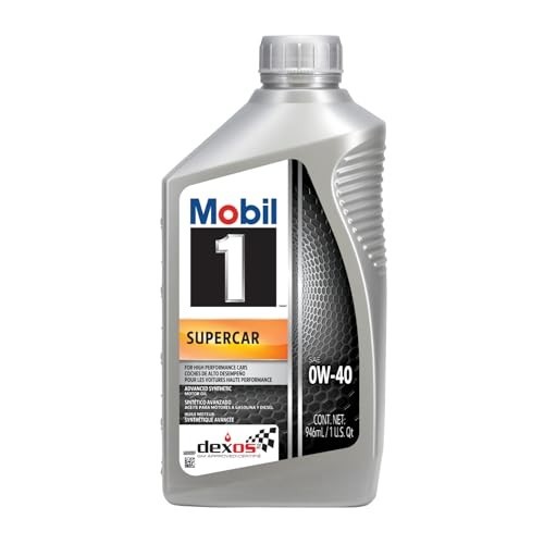 Synthetic Motor Oil 0W-40 Full Synthetic 6 Quarts 192 Fl Oz Bottle Car