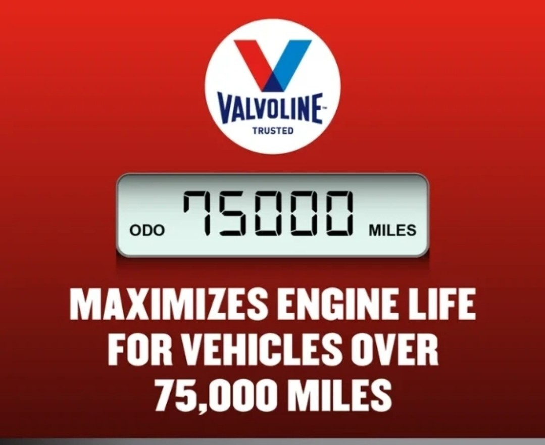 Valvoline Full Synthetic High Mileage 5W-20 Motor Oil w/Max Life Tech, 12 QT 🆕
