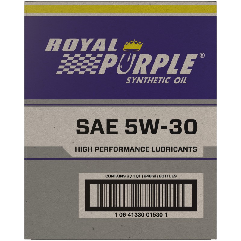 Royal Purple 06530 Premium Synthetic 5W30 Motor Oil for Gasoline Engines