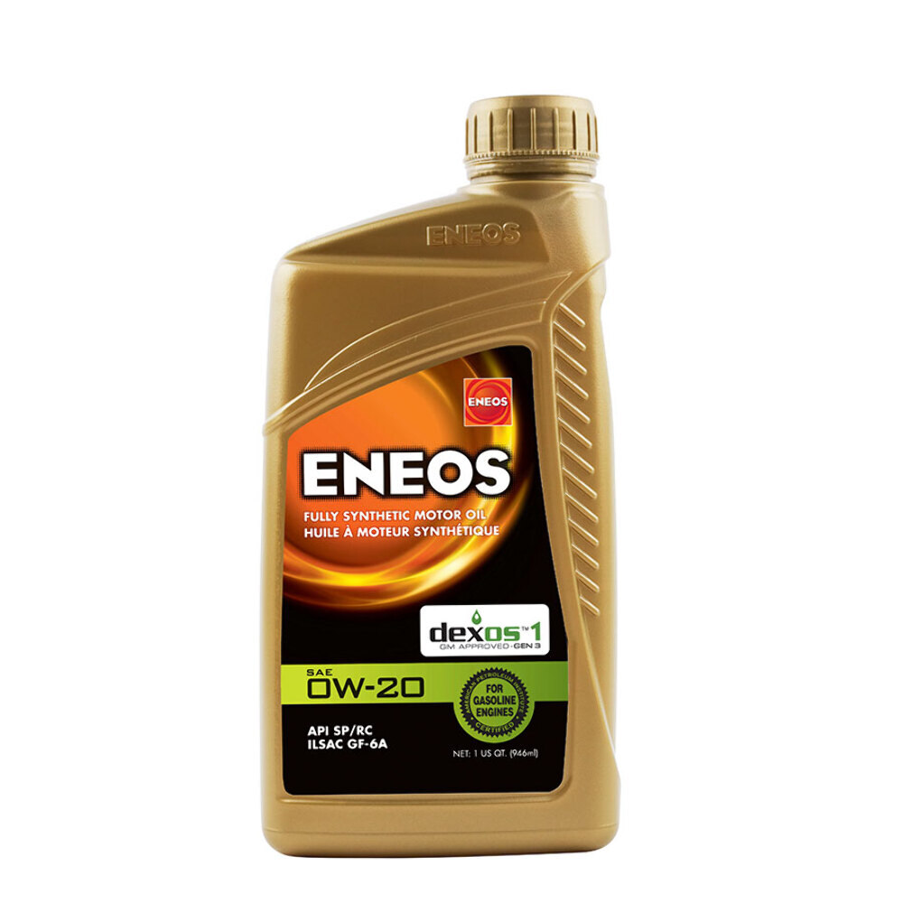 ENEOS 0W-20 Fully Synthetic Motor Oil Single Pack