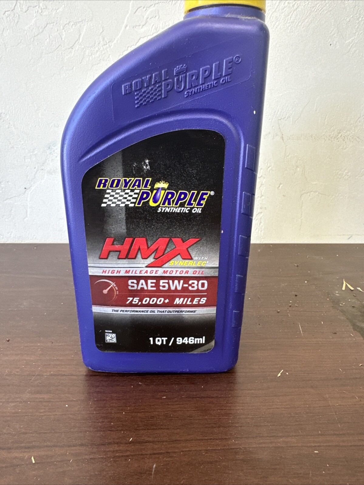 Royal Purple HMX SAE 5W-30 High Mileage Synthetic Engine Motor Oil 1 Qt Bottle