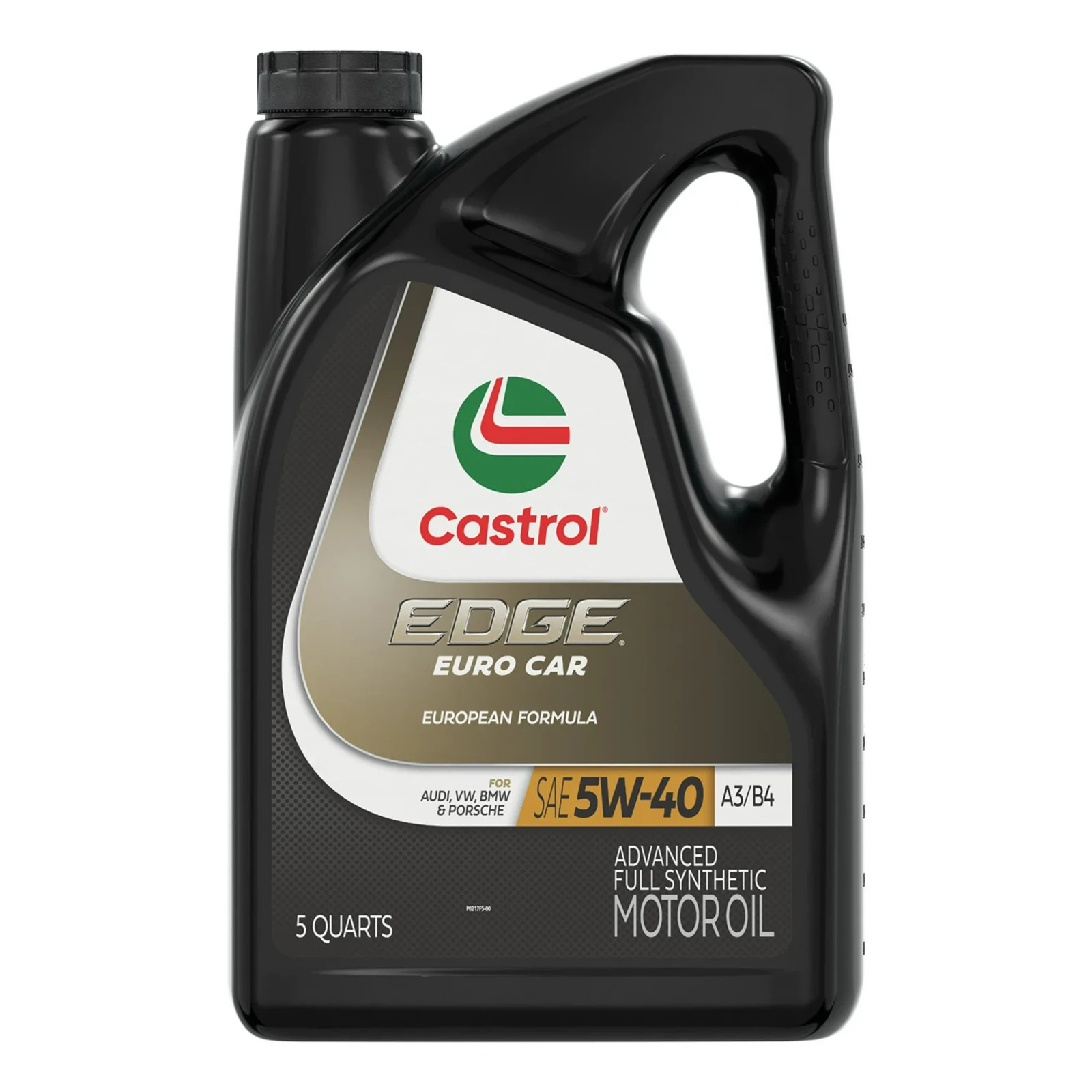 (2 pack) Castrol EDGE Euro 5W-40 A3/B4 Advanced Full Synthetic Motor Oil, 5 Quar