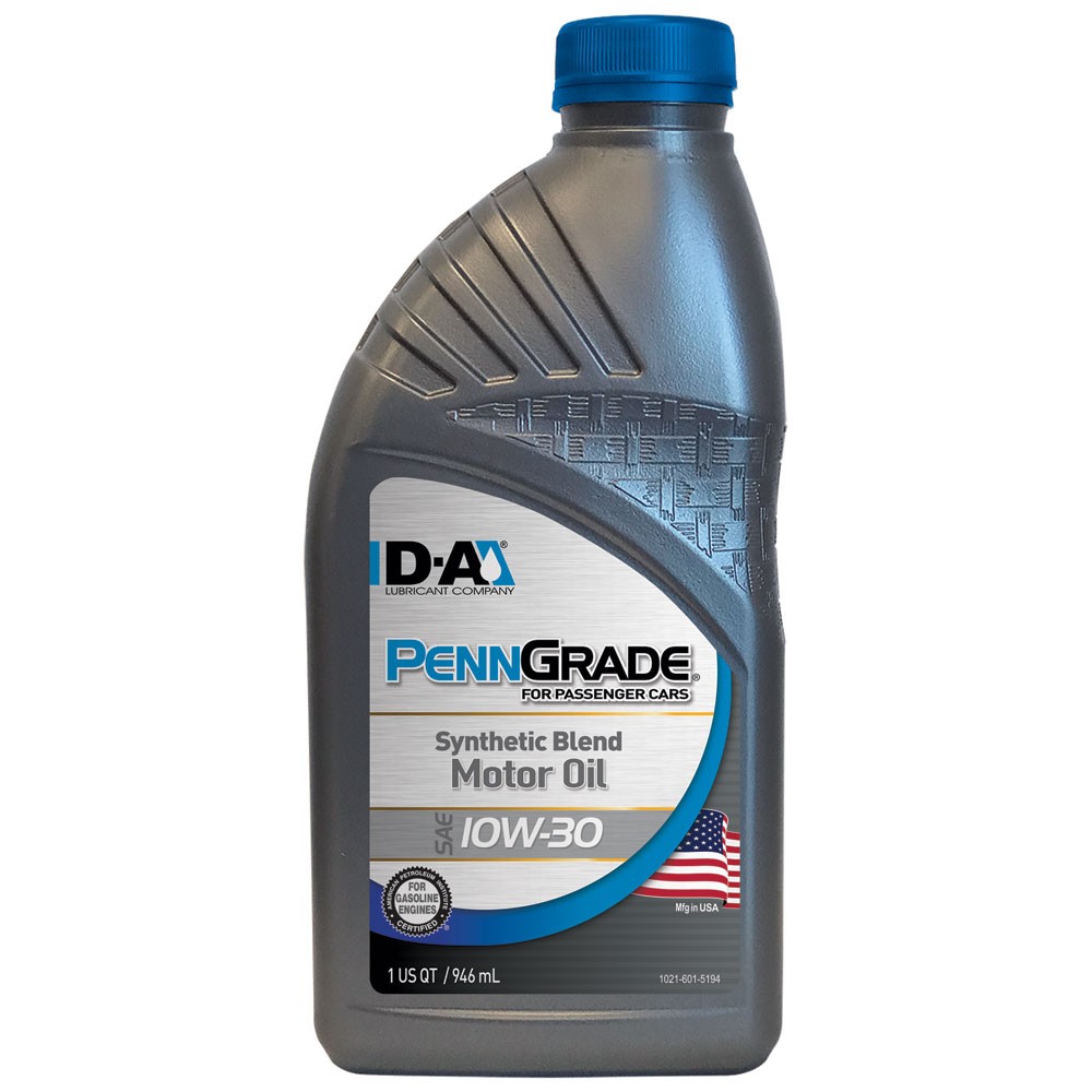 PennGrade 62736, Semi-Synthetic Engine Oil, 10W30, 1 Quart