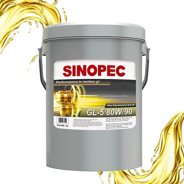 GL-5 80W90 Heavy Duty Automotive Gear Oil – 5 Gallon Pail (18L – 4.75 gal)