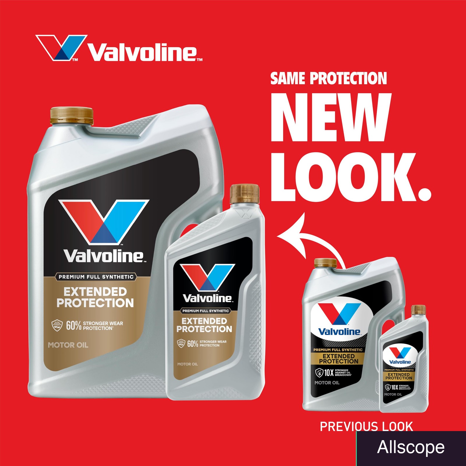 Valvoline Extended Protection Full Synthetic Motor Oil SAE 0W-20 1 QT