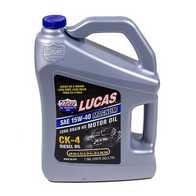 Lucas Oil LUC10287, One Sae 15W40 Diesel Oil 1 Gallon Performance Racing Parts
