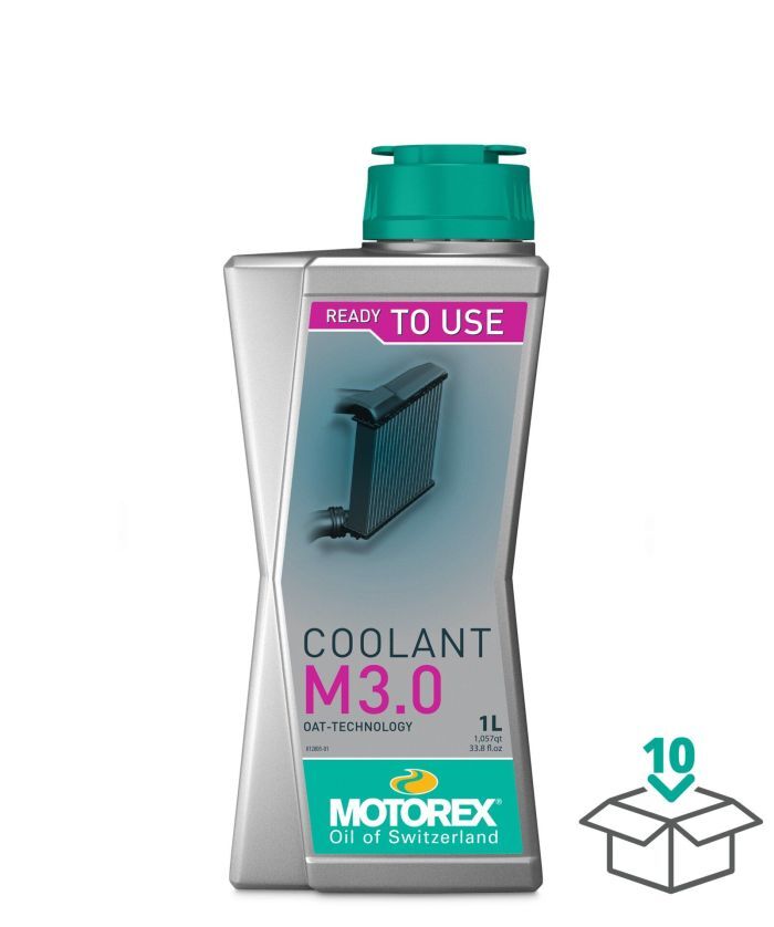 Motorex 308100 Coolant M3.0 Ready To Use 1 Liter