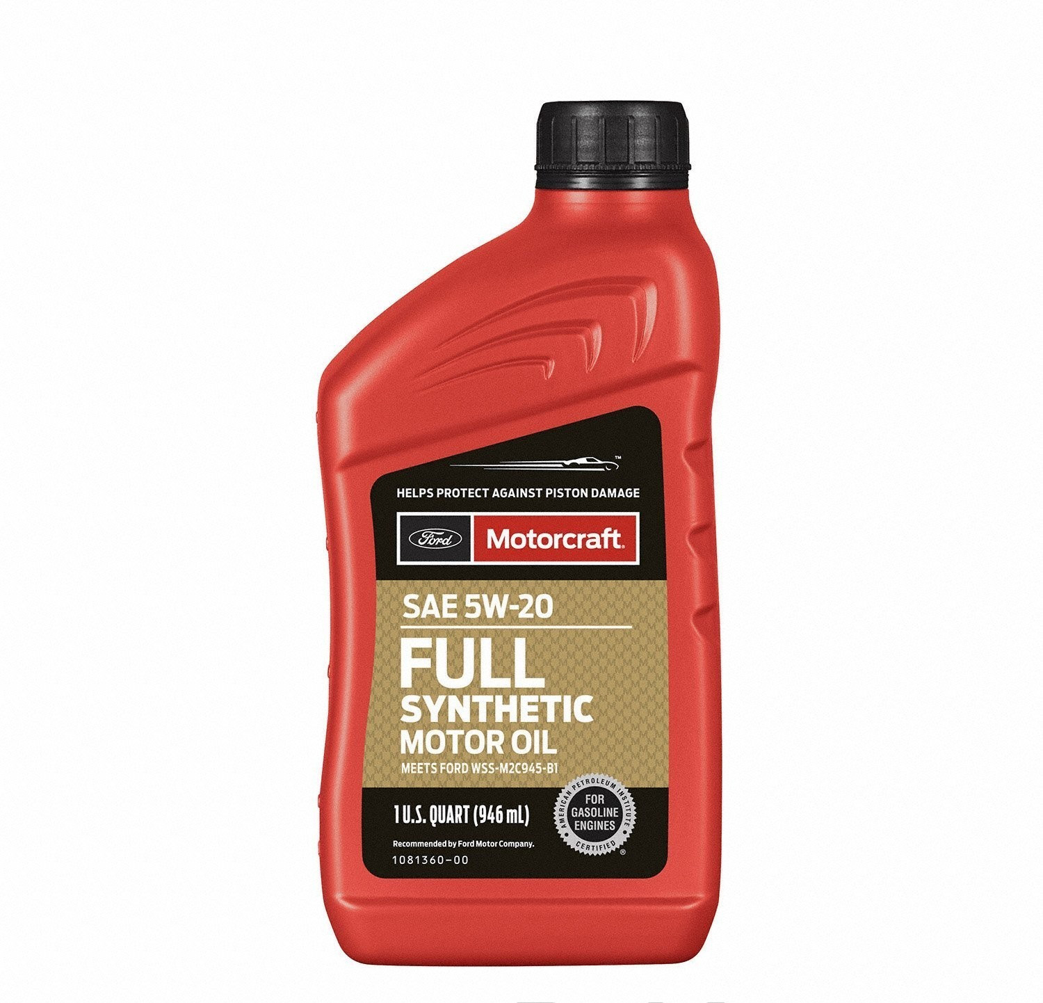 SALE- 10 PACK- MOTORCRAFT XO5W20Q1FS Full Synthetic; SAE 5W-20; 1 Quart