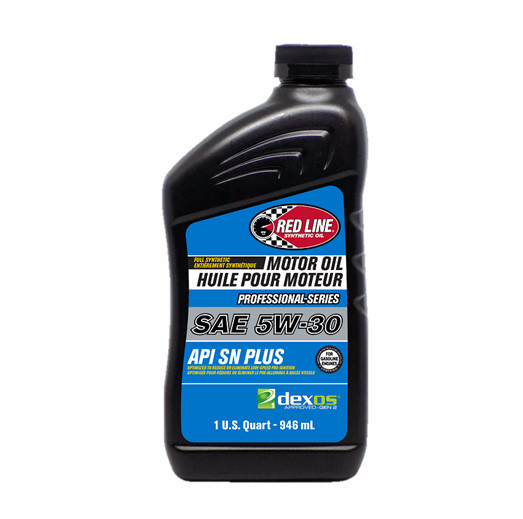 Red Line Full-synthetic Professional 5W30 Gasoline Diesel Motor Oil Quart 12204