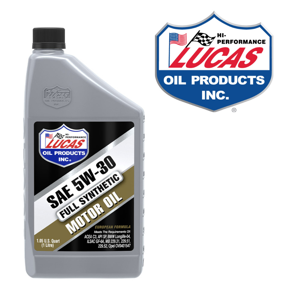 LUCAS 5W30 FULLY SYNTHETIC ENGINE OIL FOR BMW LL-04 DIESEL TDI ACEA C2 C3 1L