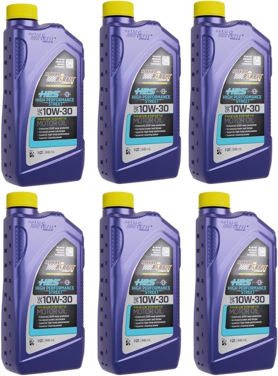 6 Qt HPS 10W30 Engine Oil – Advanced Synthetic for Maximum Mileage & Performance